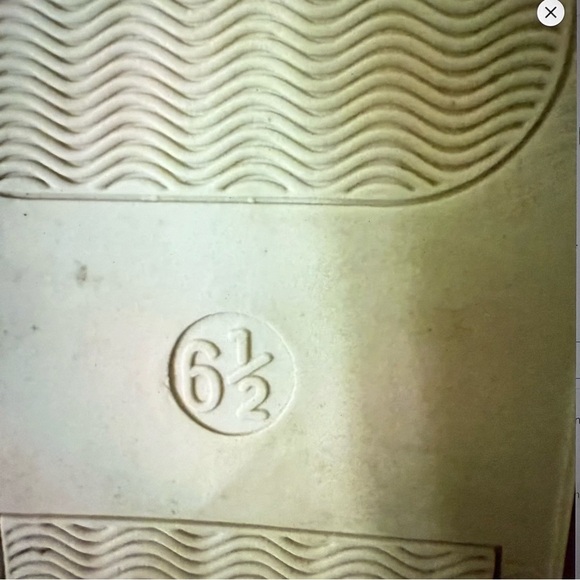 Crown Vintage Cream and Brown Kalinda sneaker woman’s size 6.5 snakeskin suede - Picture 7 of 9